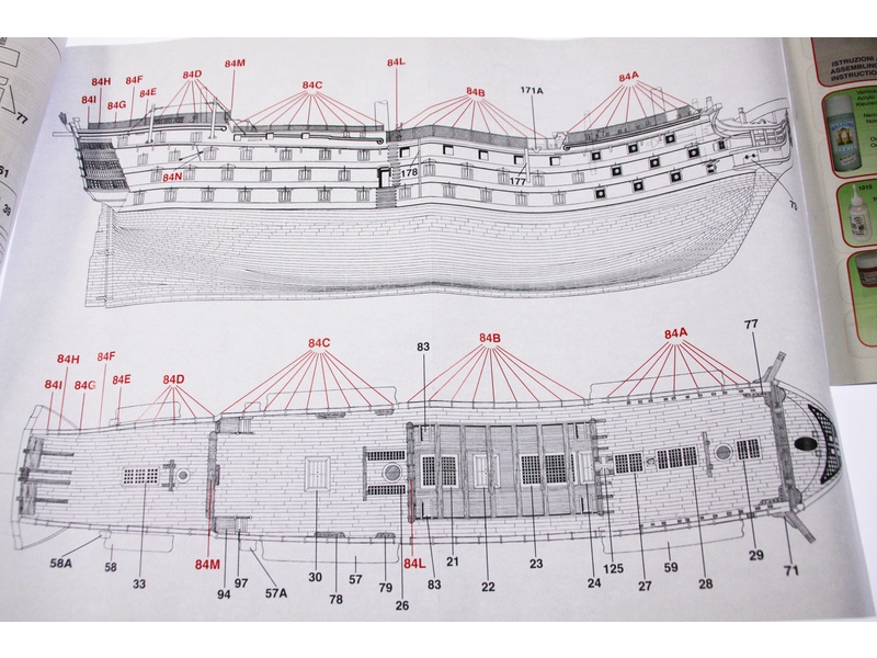 Mantua Model HMS Victory 1:200 kit