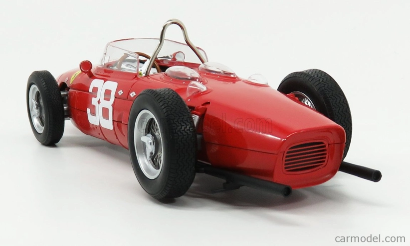 Cmr Ferrari F1 Dino 156 Sharknose N 38 Majster sveta 3. Monaco Gp 1961 Phil Hill 1:18 Červená