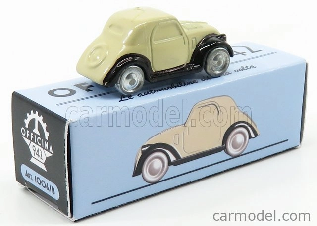 Officina-942 Fiat 500a Topolino 1936 1:76 Beige Black
