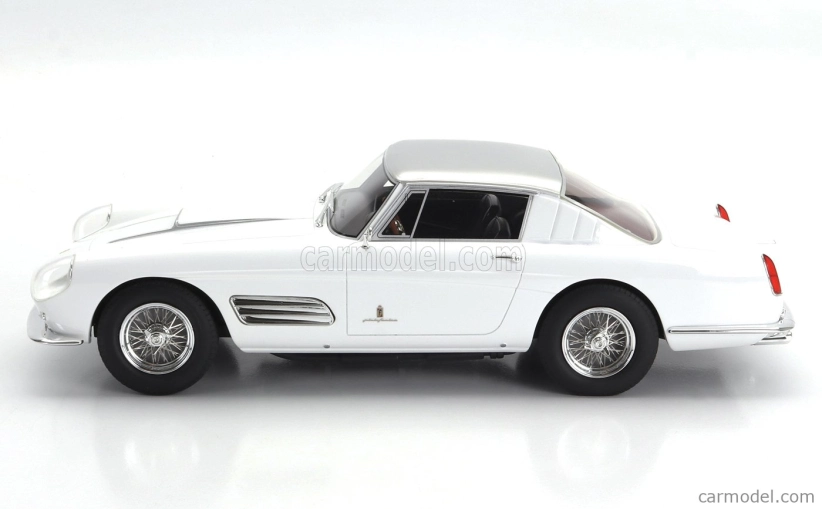 Maxima Ferrari 410 Superamerica Iii Series Pininfarina Coupe 1958 1:18 Bílé Stříbro
