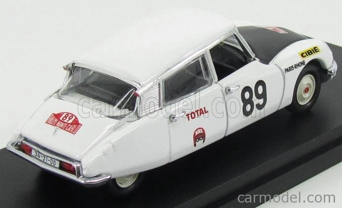 Rio-models Citroen Ds21 N 89 Rally Montecarlo 1970 Marcus - Bryde - Braein 1:43 biela čierna