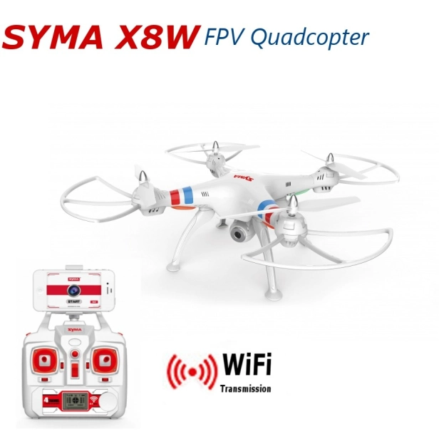Dron Syma X8W FPV, bílá