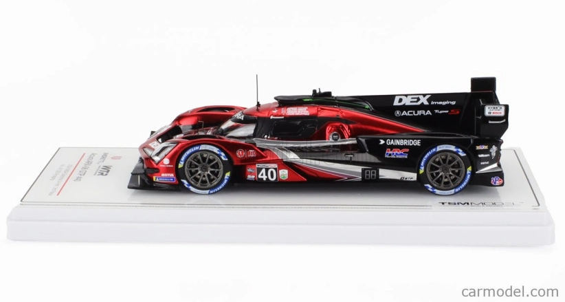 Truescale Acura Arx-06 Gtp 2.4l Twin Turbo V6 Team Wayne Taylor Racing Andretti N 40 3rd Imsa 24h Daytona 2024 Jenson Button - Louis Deletraz - Colton Herta - Jordan Taylor 1:43 Red Met Black
