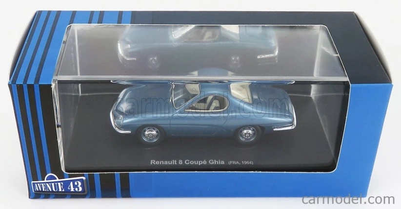 Avenue43 Renault R8 Coupe Ghia France 1964 1:43 Blue Met