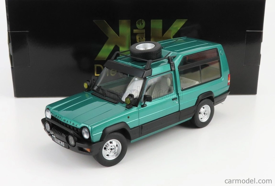 Kk-scale Matra simca Talbot Matra Rancho Grand Raid 1979 1:18 Green Met