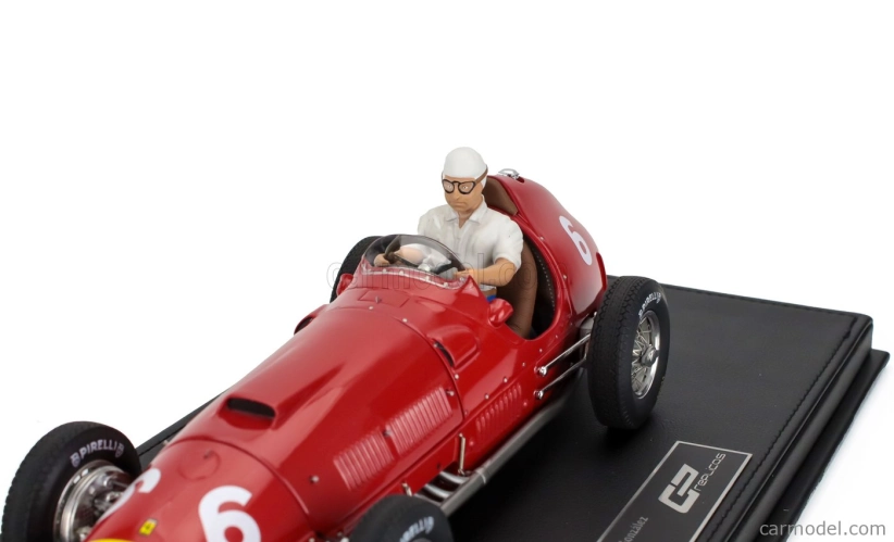 Gp-replicas Ferrari F1  375 N 6 2nd Spanish Gp (with Pilot Driver) 1951 Jose Froilan Gonzalez 1:18 Red