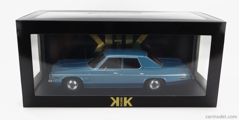 Dodge Monaco 1974 v mierke 1:18 Light Blue Met