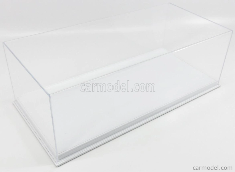 Atlantic Vetrina display box Molhouse Base In Pelle Bianca - Leather Base White - Lungh.lenght Cm 51 X Largh.width Cm 24 X Alt.height Cm 19 (altezza Interna 15.3 Cm ) 1:12 Plastový Displej