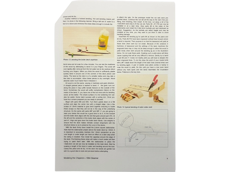 Model Shipways Chaperon 1:48 1884 kit