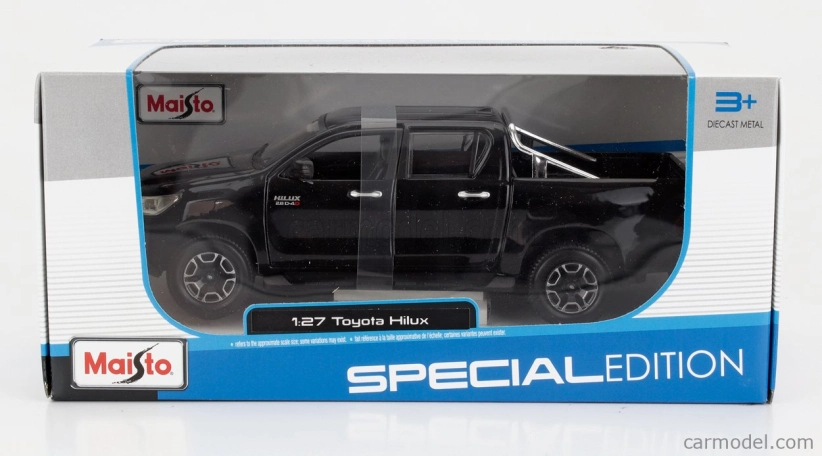 Maisto Toyota Hilux Pick-up 2021 1:27 Black