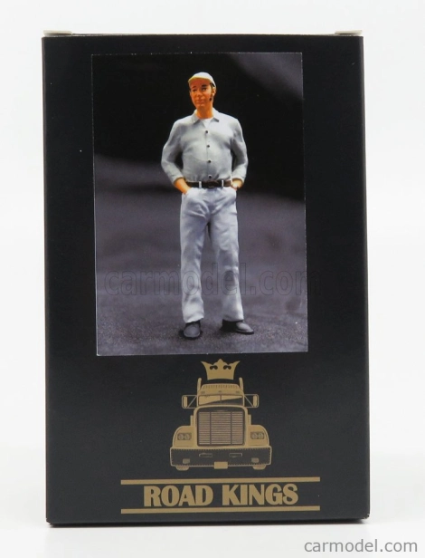 Road-kings Figúrky Trucker Franz Stojan 1:18 2 Tones Grey