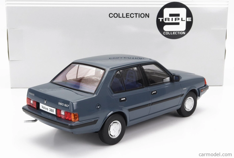 Triple9 Volvo 360 Glt 1987 1:18 Modrá Šedá