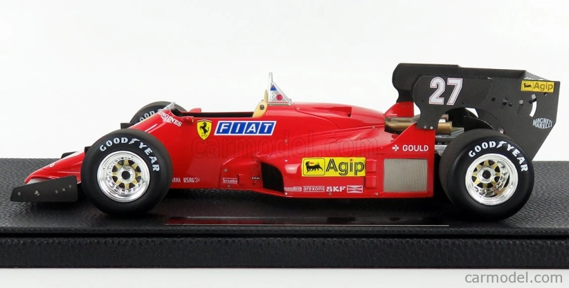 Gp-replicas Ferrari F1 126c4 N 27 Season 1984 M.alboreto 1:18 Red