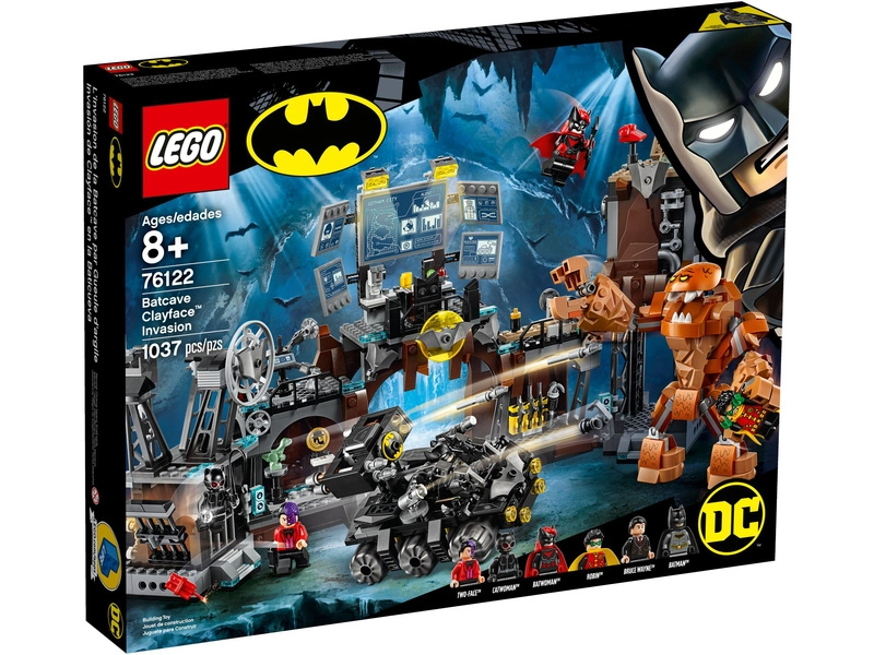 LEGO Super Heroes - Clayface útočí na Batmanovu jaskyňu