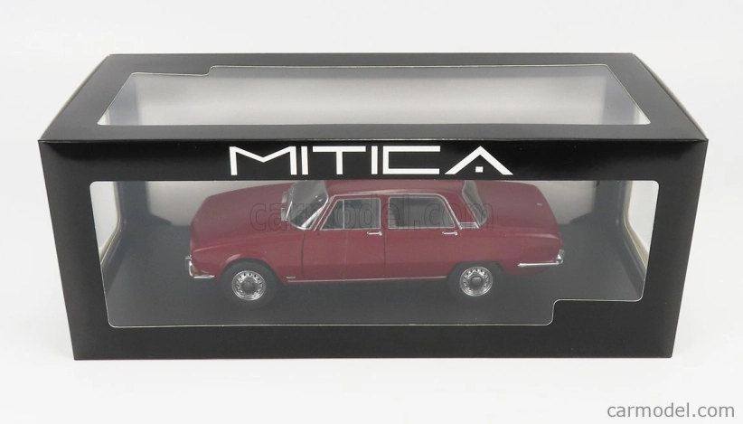 Mitica-diecast Alfa romeo 1750 Berlina 1-series 1968 1:18 Prugna 525