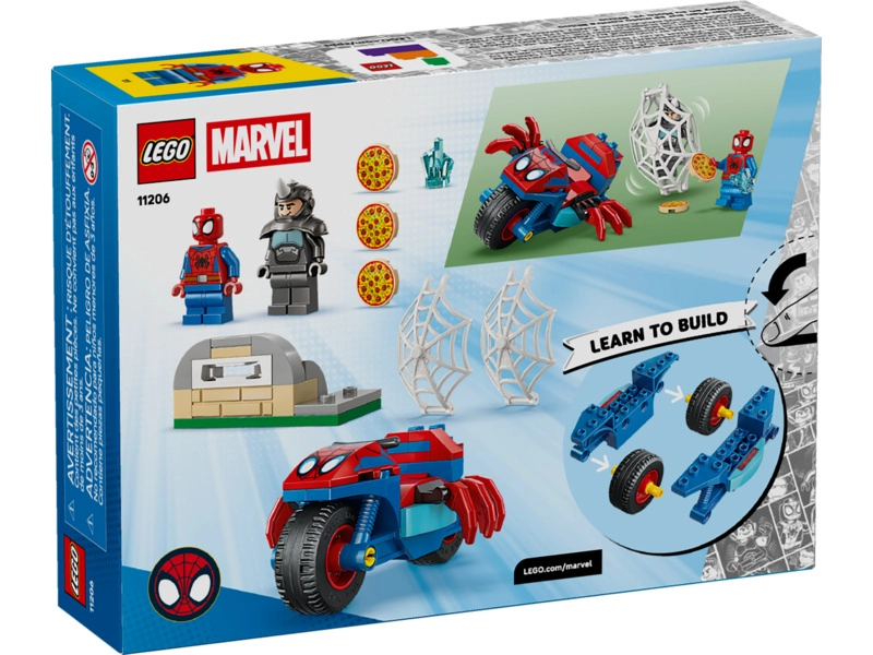 LEGO Friends - Spidey na motorke vs. Rhino