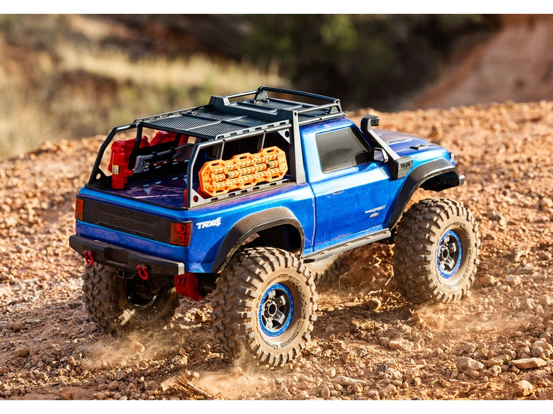 RC auto Traxxas TRX-4 Sport High Trail Edition 1:10 RTR, sivé