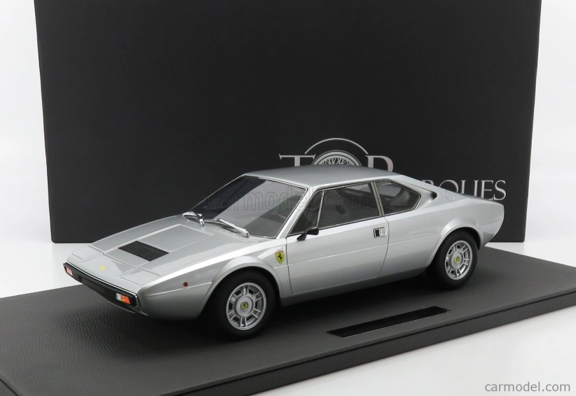 Topmarques Ferrari Dino 308 Gt4 Coupe 1973 1:12 Strieborná