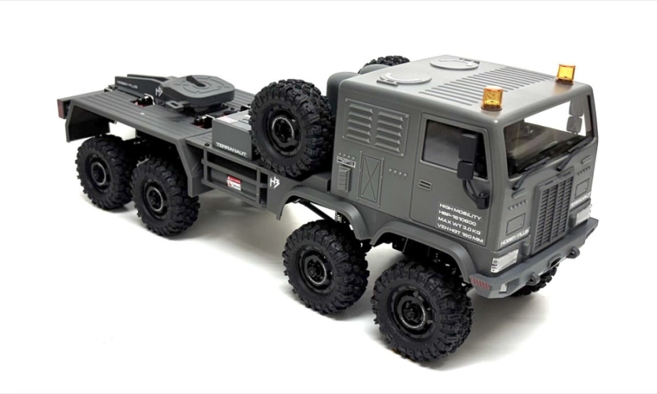 Mini Crawler Hobby Plus / Absima CR-18P 8x8 Terranaut 1:18 RTR - šedý