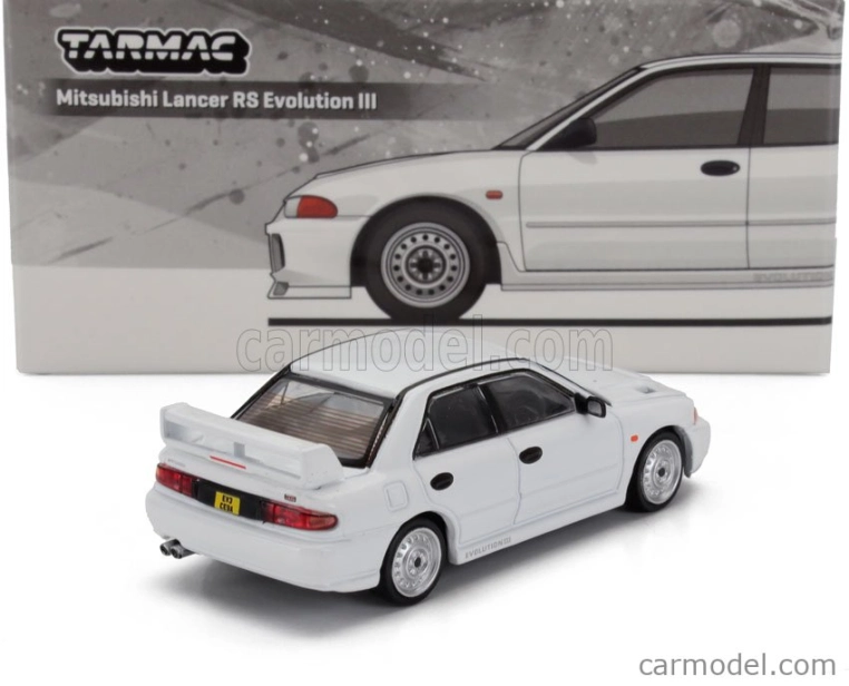 Tarmac Mitsubishi Lancer Iii Rs Evo 1997 1:64 Biela