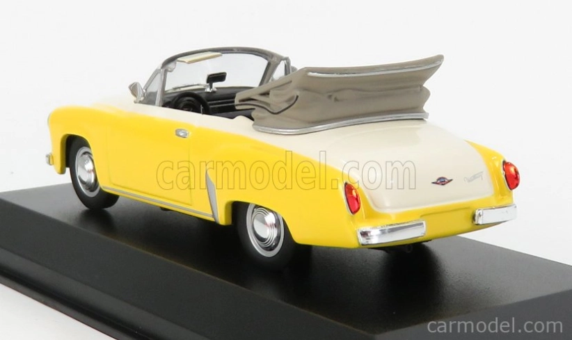 Minichamps Wartburg A311 Cabriolet 1958 1:43 žltá biela