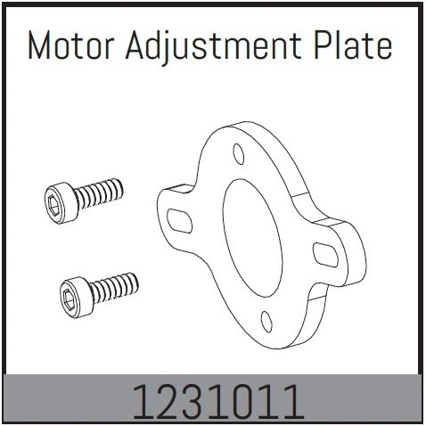 1231011 - Motor Adjustment Plate - CR3.4eco