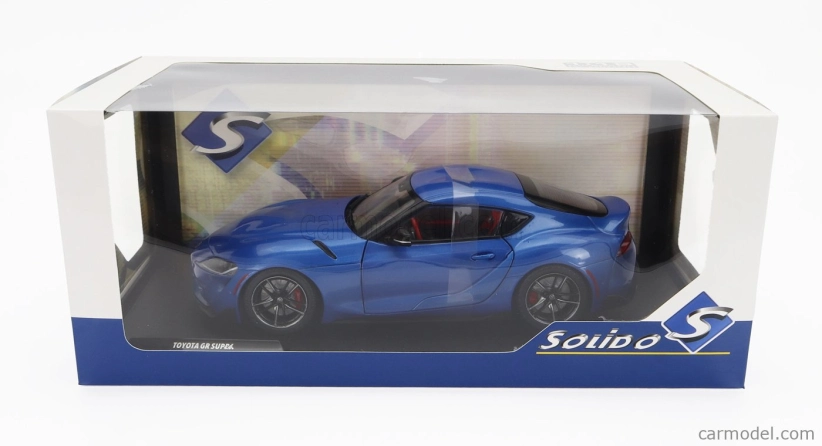 Solido Toyota Supra Gr 2023 1:18 modrá