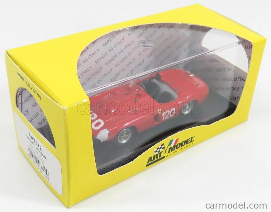 Art-model Ferrari 750 Monza N 120 Targa Florio 1955 Maglioli - Sighiniolfi 1:43 Red