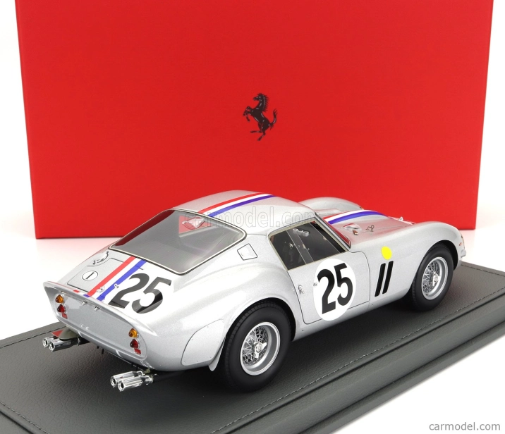 Bbr-models Ferrari 250 Gto 3.0l V12 Coupe Team Ecurie Francorchamps N 25 1:18