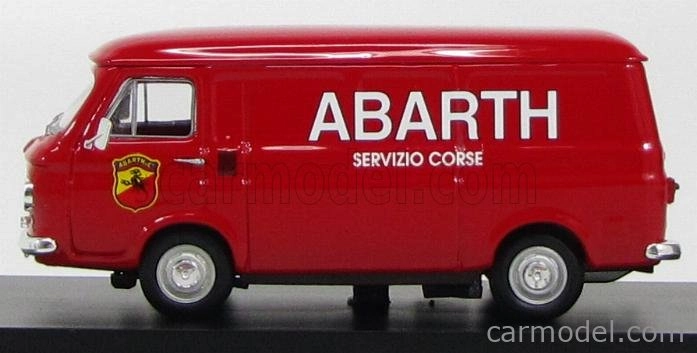 Rio-models Fiat 238 Van Abarth Servizio Corse 1970 1:43 Red