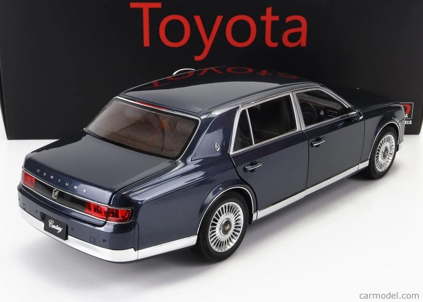 LCD model Toyota Century 2022 1:18 Modrá