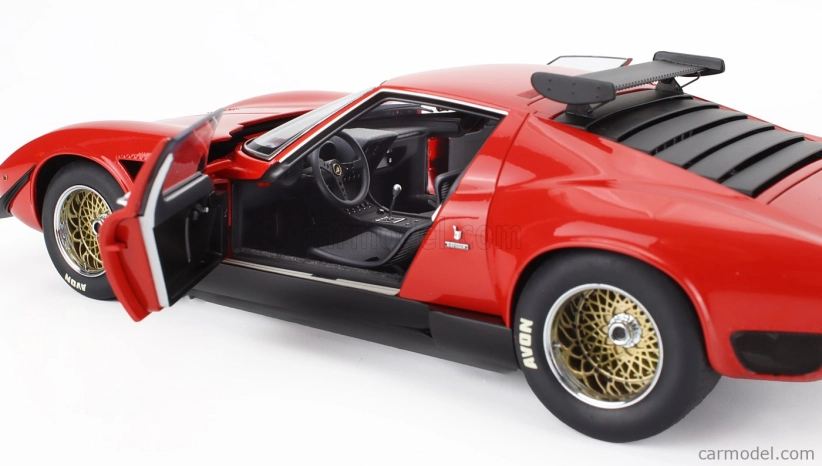 Autoart Lamborghini Miura Svr Jota 1968 1:18 červená