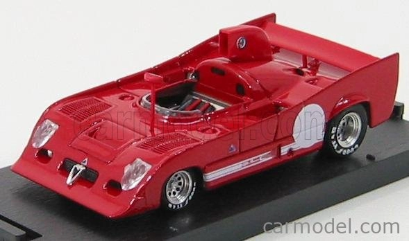 Brumm Alfa romeo 33 Tt 12 Prototipo 1974 1:43 Červená