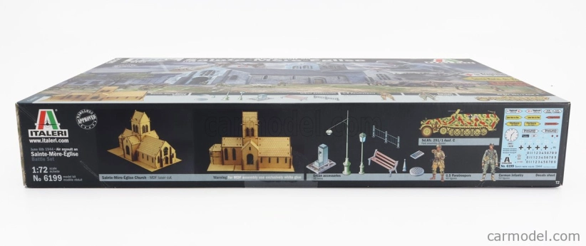 Italeri Príslušenstvo Vojnová bojová súprava Sainte - Mere - Eglise 1944 1:72 /