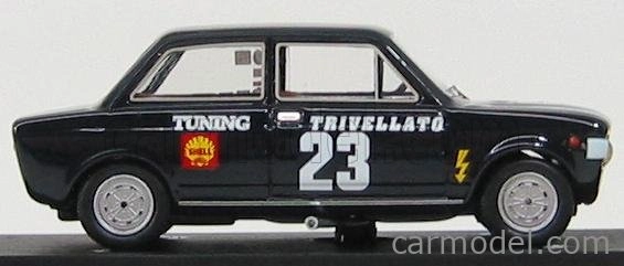 Rio-models Fiat 128 N 23 Trivellato Tuning - Monza 1970 Crassevig 1:43 Blue