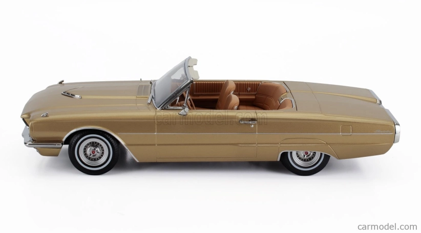 Kk-scale Ford usa Thunderbird Cabriolet Open 1966 1:18 Gold