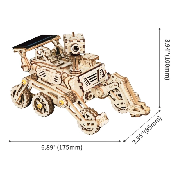 RoboTime 3D puzzle prieskumné vozidlo na solárny pohon