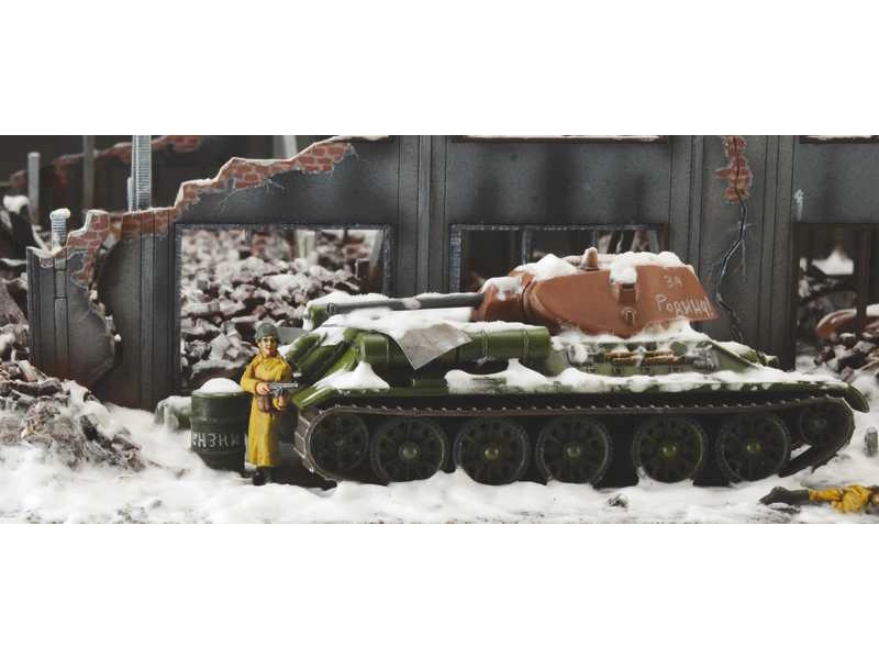 Italeri dioráma obliehania Stalingradu 1942 (1:72)