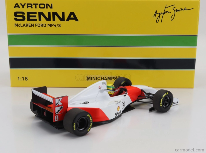 Minichamps Mclaren F1 Ford Mp4/8 V8 Team Marlboro N 8 Winner