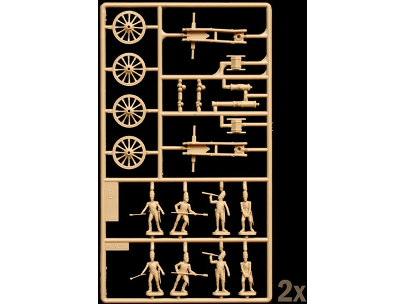 Italeri figúrky – FRENCH IMPERIAL GUARD ARTILLERY (NAP. WARS) (1:72)