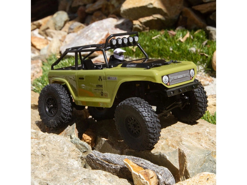 RC auto Axial SCX24 Deadbolt 1:24 4WD RTR, zelené