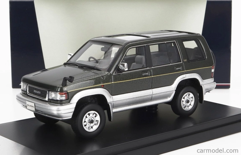 Hi-story Isuzu Bighorn 1993 1:43 Zelené Stříbro