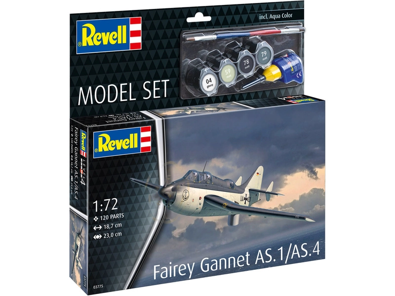 Revell Fairey Gannet AS.1/AS.4 (1:72) (sada)