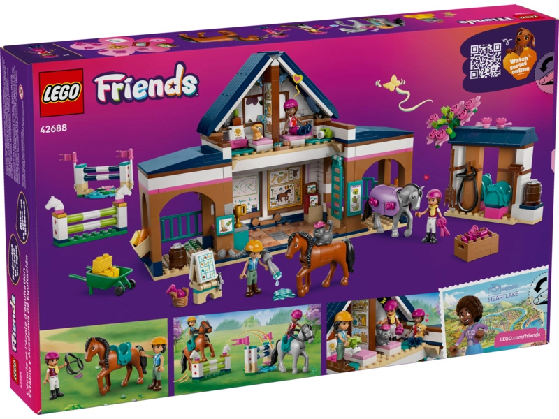 LEGO Friends - Konská stajňa a jazdecká akadémia