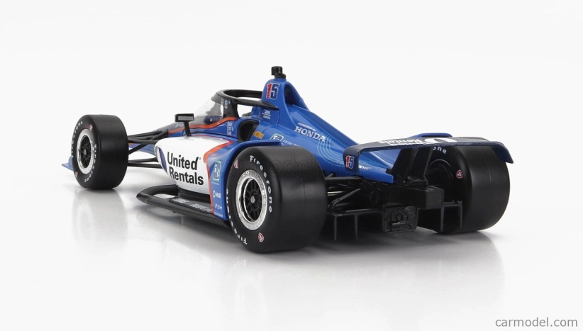 Greenlight Honda Team Letterman Lanigan Racing N 15 Indianapolis Indy 500 Indycar Series 2023 G.rahal 1:18 Modrá Bílá Černá