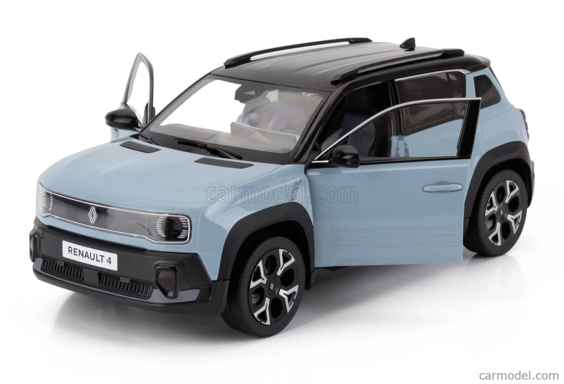 Norev Renault R4 E-tech 100% 2025 1:18 svetlomodrá