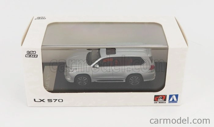 Lcd-model Lexus Lx570 2018 1:64 Silver