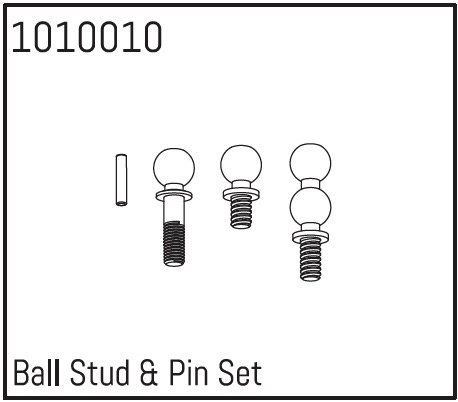 HBP240022 - (1010010) Ball Stud & Pin Set