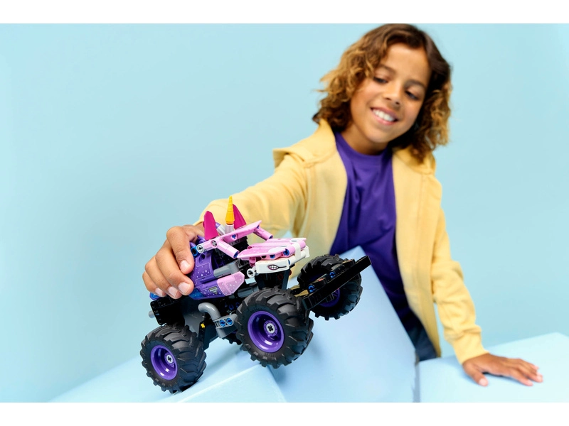 LEGO Technic - Monster Jam™ Sparkle Smash™ s naťahovacím motorom