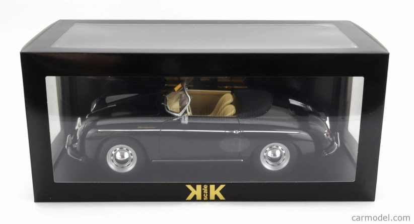 Porsche 356a Speedster 1955 v mierke 1:12 čierna